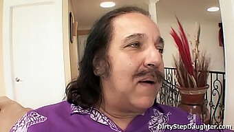 Ron Jeremy Enjoys A Passionate Encounter With His Alluring Stepdaughter Lynn Love