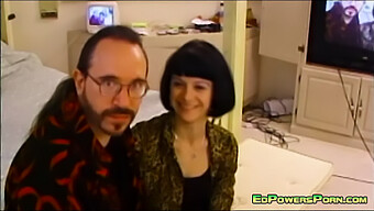 Ed Powers Ve Nona Mejone, Vintage Öpüşme Ve Sikişe Dalarlar