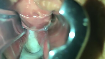 Girlfriend Attempts Orgasm Using Speculum On Her Vagina