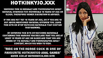 Saddle Up And Enjoy The Thrill Of Anal Play With Hotkinkyjo'S Favorite Game