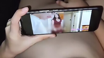 Young Step Brother Watches Porn With Step Sister And Fucks Her