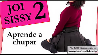 Entrenamiento De Sissy: Sissy Aprende A Chupar Y Explorar La Feminización