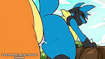 Charizard'In Lucario Ile Vahşi Yolculuğu, Yiff Temalı Bir Videoda