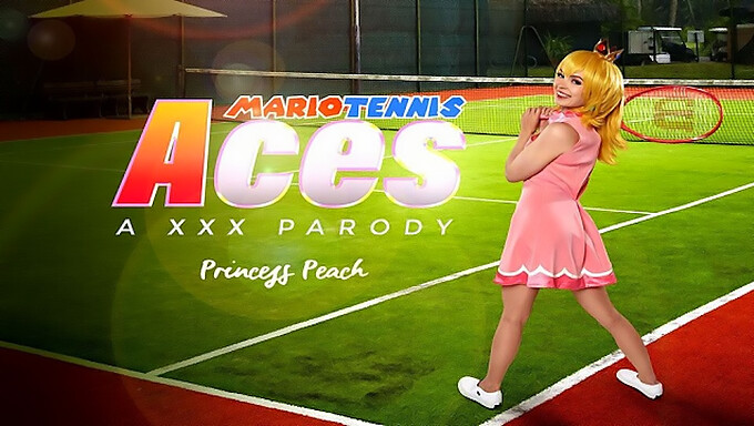 Vivez La Rencontre Érotique De Lilly Bell, La Séductrice Mince, Alors Qu'Elle Assume Le Rôle De Princess Peach Dans Une Parodie Chaude Vr Xxx.