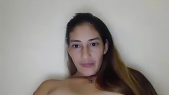 Young Latina Teen Pamelita Ricota Shares Her 19-Year-Old Pussy On Skype