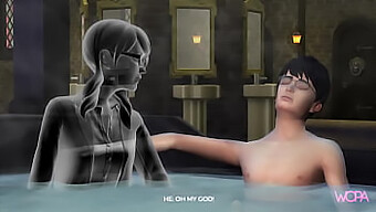 Harry Potter And Moaning Myrtle'S Steamy Encounter In Uncensored Anime Hentai