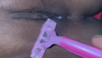 Young Indian Girl Gets Hot And Kinky In Hair Removal Video