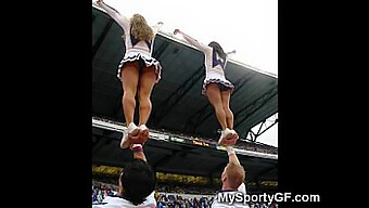 Voyeuristic Experience With Real Teenage Cheerleaders In Dormitory