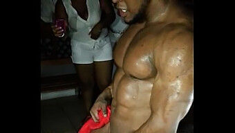 Dominican Muscle Stripper Blade Showcases His Dance Moves And Muscular Physique