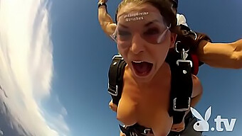 Members Only: Skydiving Thrill Seeker In Members Exclusive Video From Txxx.Com