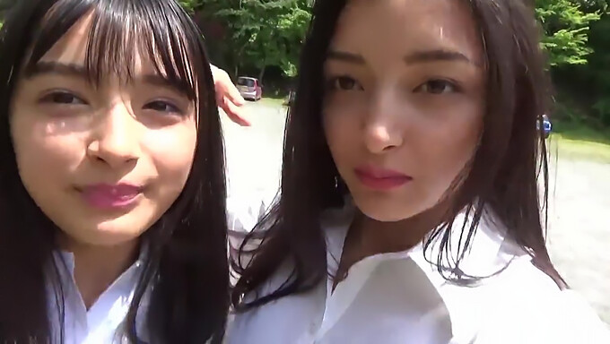 Les Beautés Japonaises Erika Et Marina Partagent Leurs Gros Seins Dans Une Vidéo Chaude