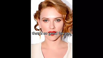 La Bellezza Naturale Di Celebrity Scarlett Johansson In Un Video Di Istruzioni Per Masturbarsi