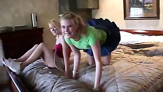 Amateur Teen Girls Engage In Passionate Lesbian Sex