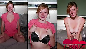 Mia Collins Muestra Su Gran Culo Y Sus Grandes Tetas Mientras Disfruta De Una Mamada