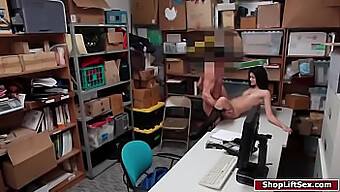 Brutal Officer Gets Oral And Vaginal Penetration From A Thief