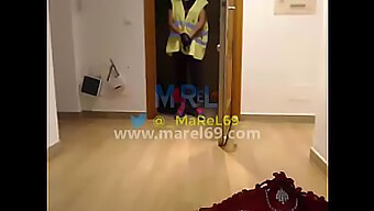 Marel69'S Wild Night With Pizza Delivery Man And Surprise Guest